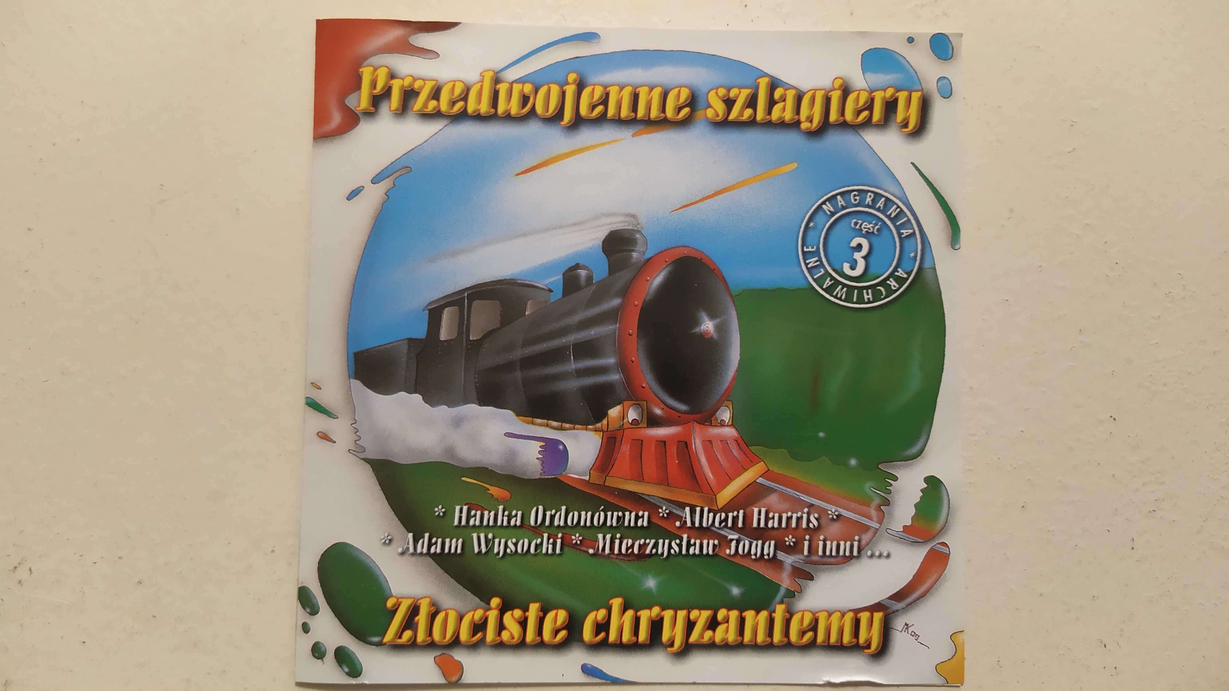 Przedwojenne szlagiery. Złociste chryzantemy cz 3 płyta CD