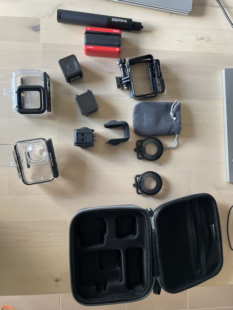 Insta360 One R + Acessórios
