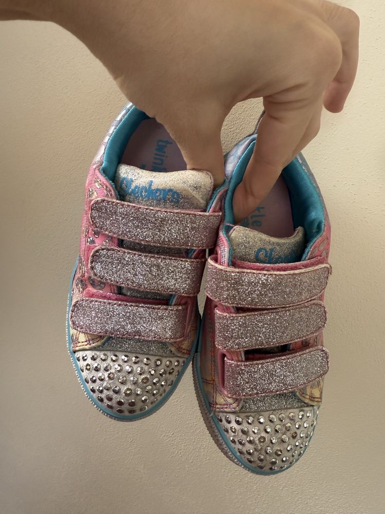 Кеди Skechers з підсвіткою для дівчинки 27