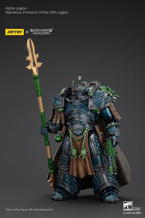Фігурка із всесвіту Warhammer 40k, Альфа-Легіон Альфарій, Прімарх XX Л