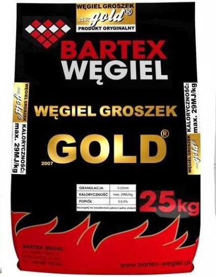 Bartek GOLD groszek 29mj ekogroszek dostawa gratis