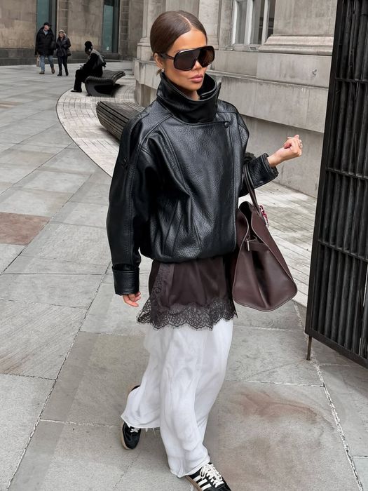 Шкірянка куртка косуха Zara Зара - 4391/872