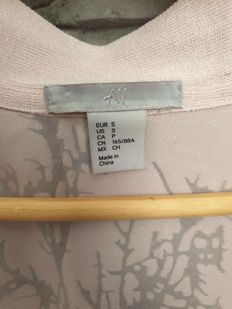 H&M lekki damski sweterek narzutka S 36