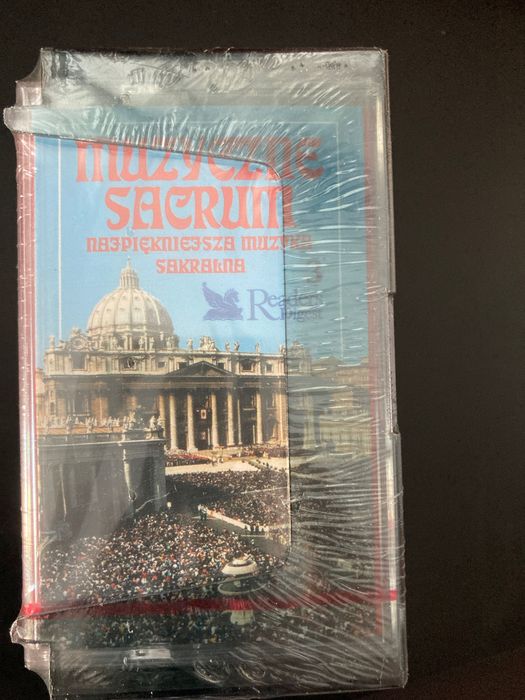 Muzyczne Sacrum - muzyka sakralna 3 kasety, nowe.