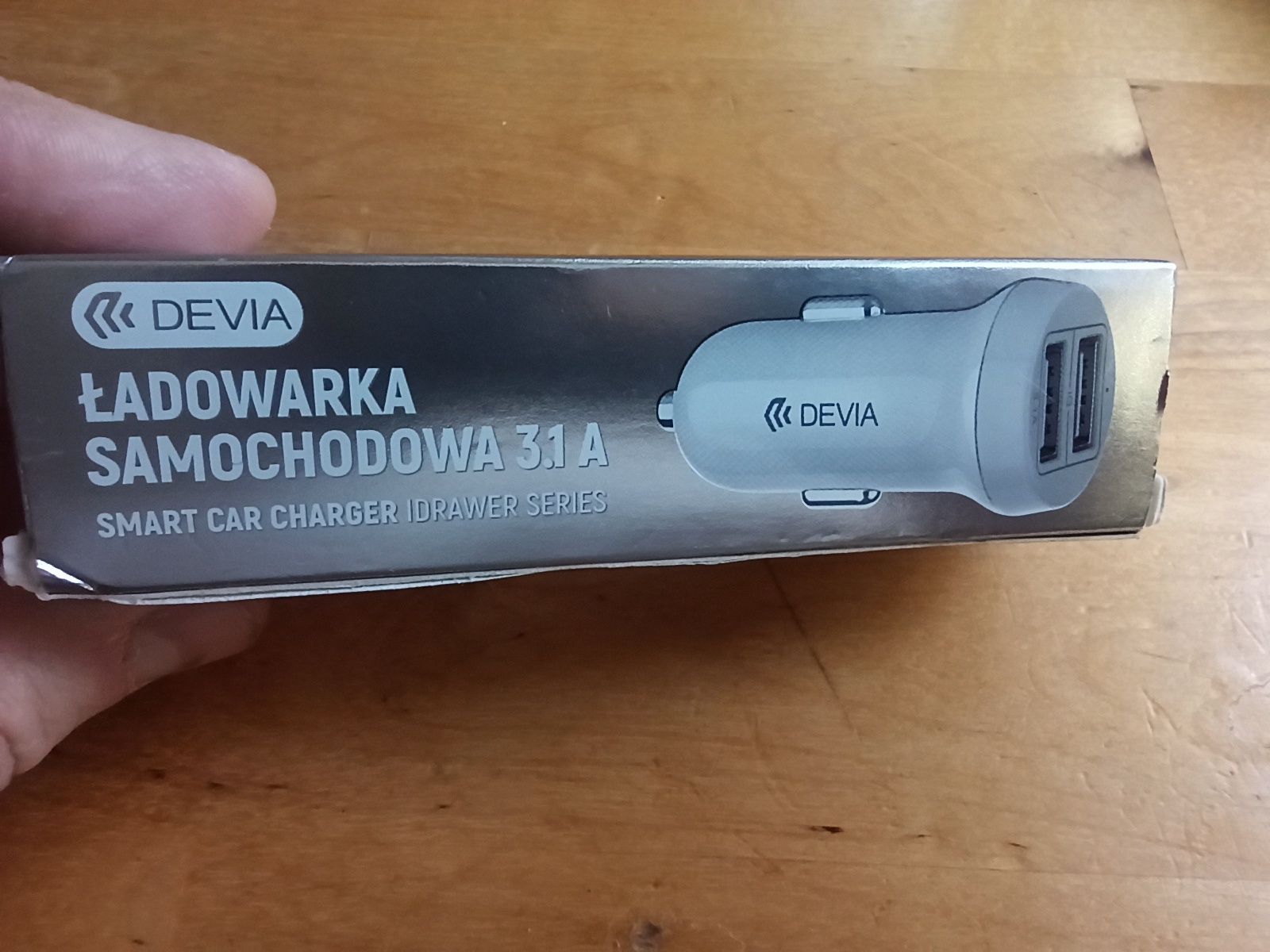 Ładowarka samochodowa Devia 3,1 A- 2 x USB