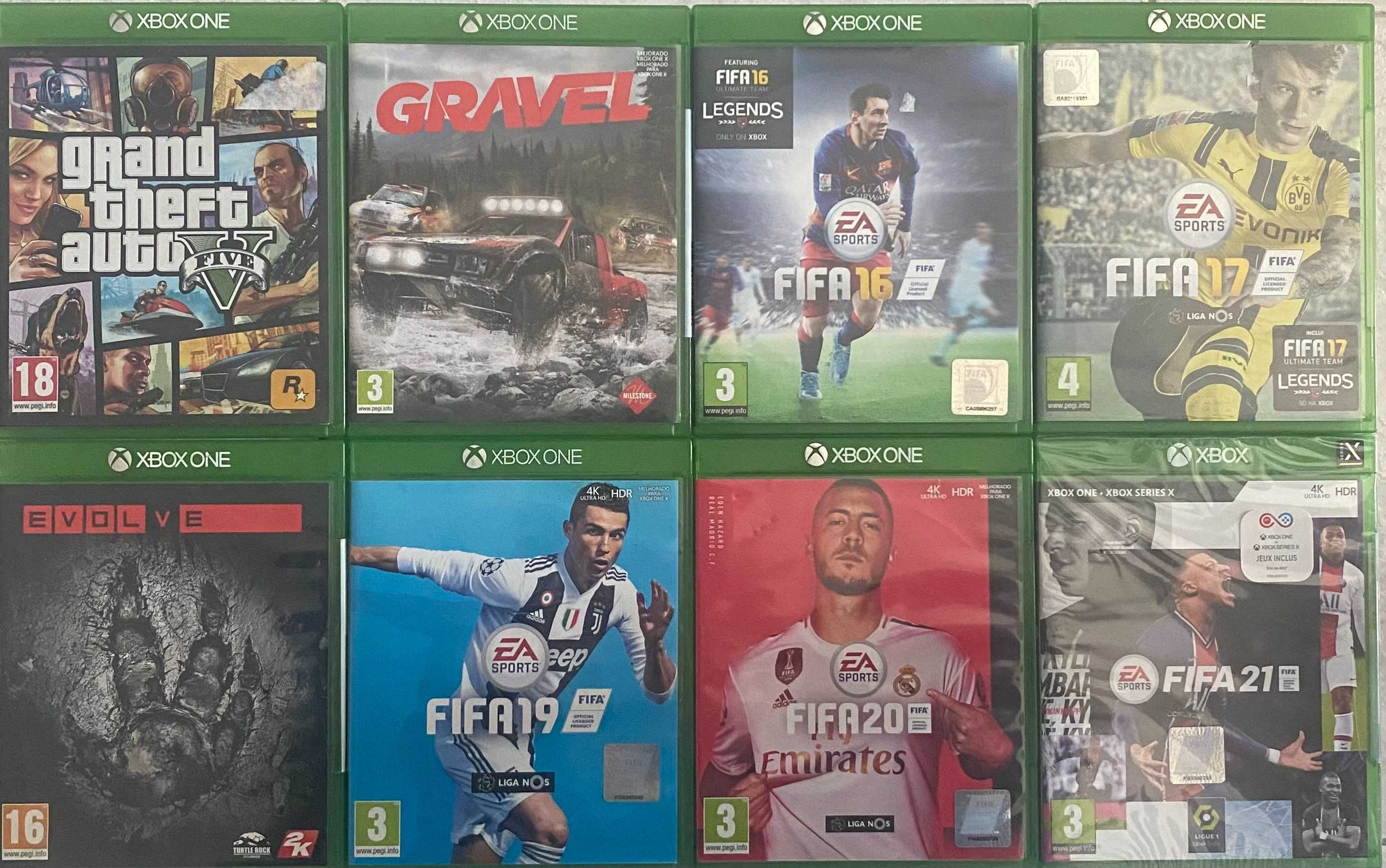 Jogos XBOX ONE EM DVD, NOVOS E USADOS