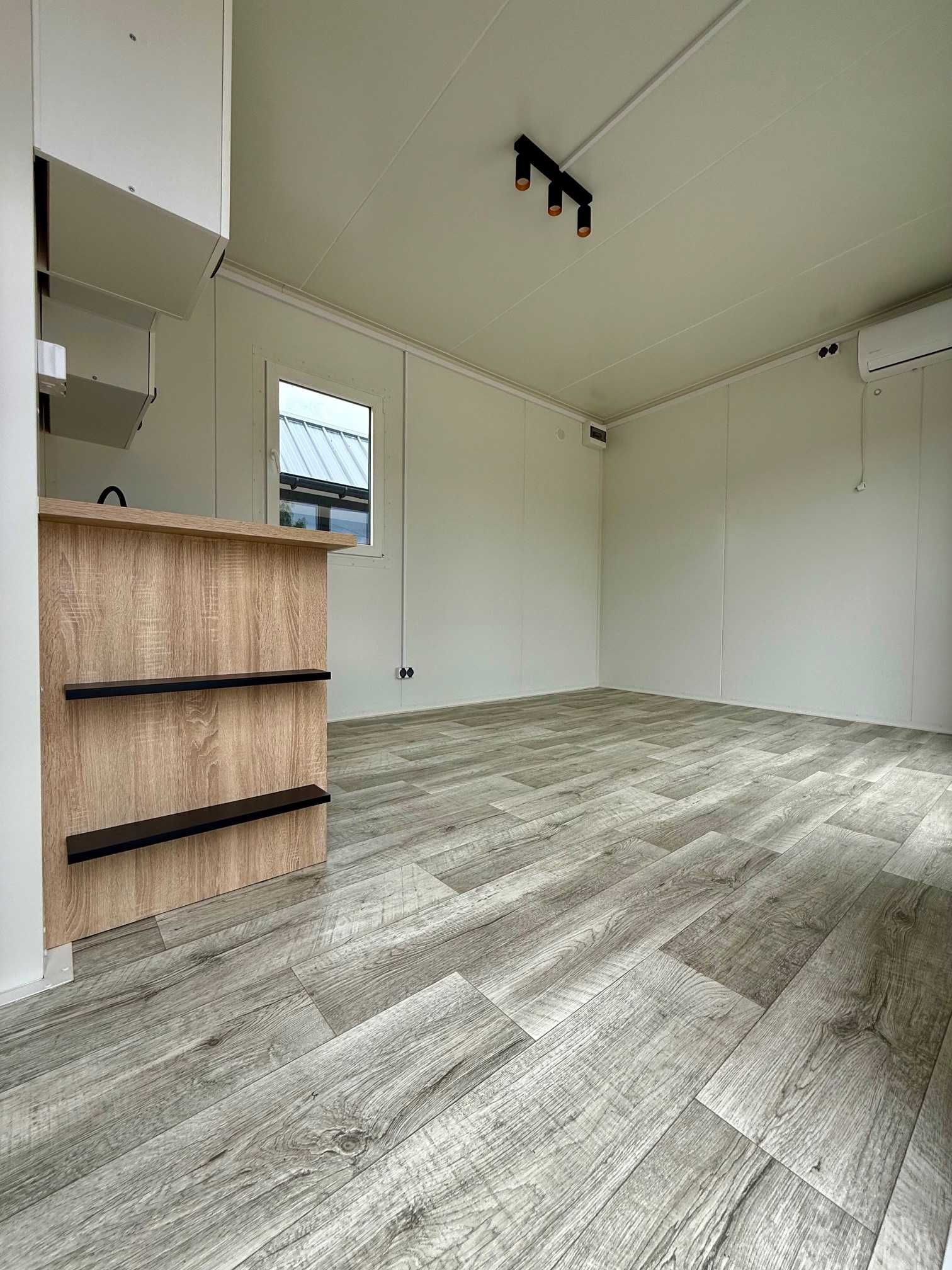 Domek tiny hause 25,6m2 (8x3,2) łazienka kuchnia sypialnia klimatyzacj