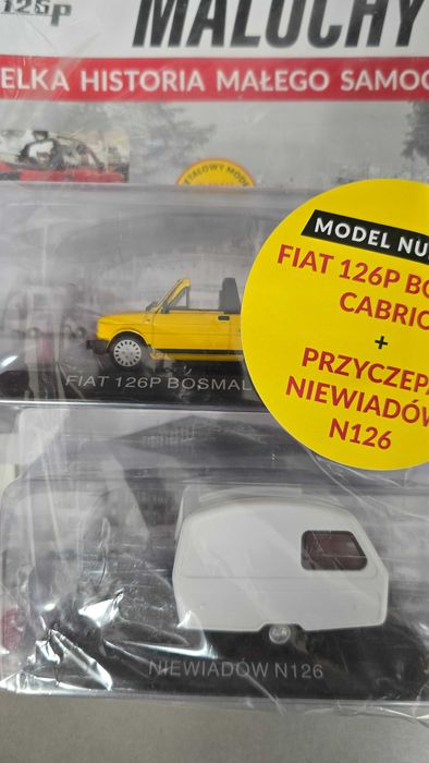 Kultowe maluchy - FIAT 126p Bosmal Cabrio + Niewiadów N126 - Numer 3