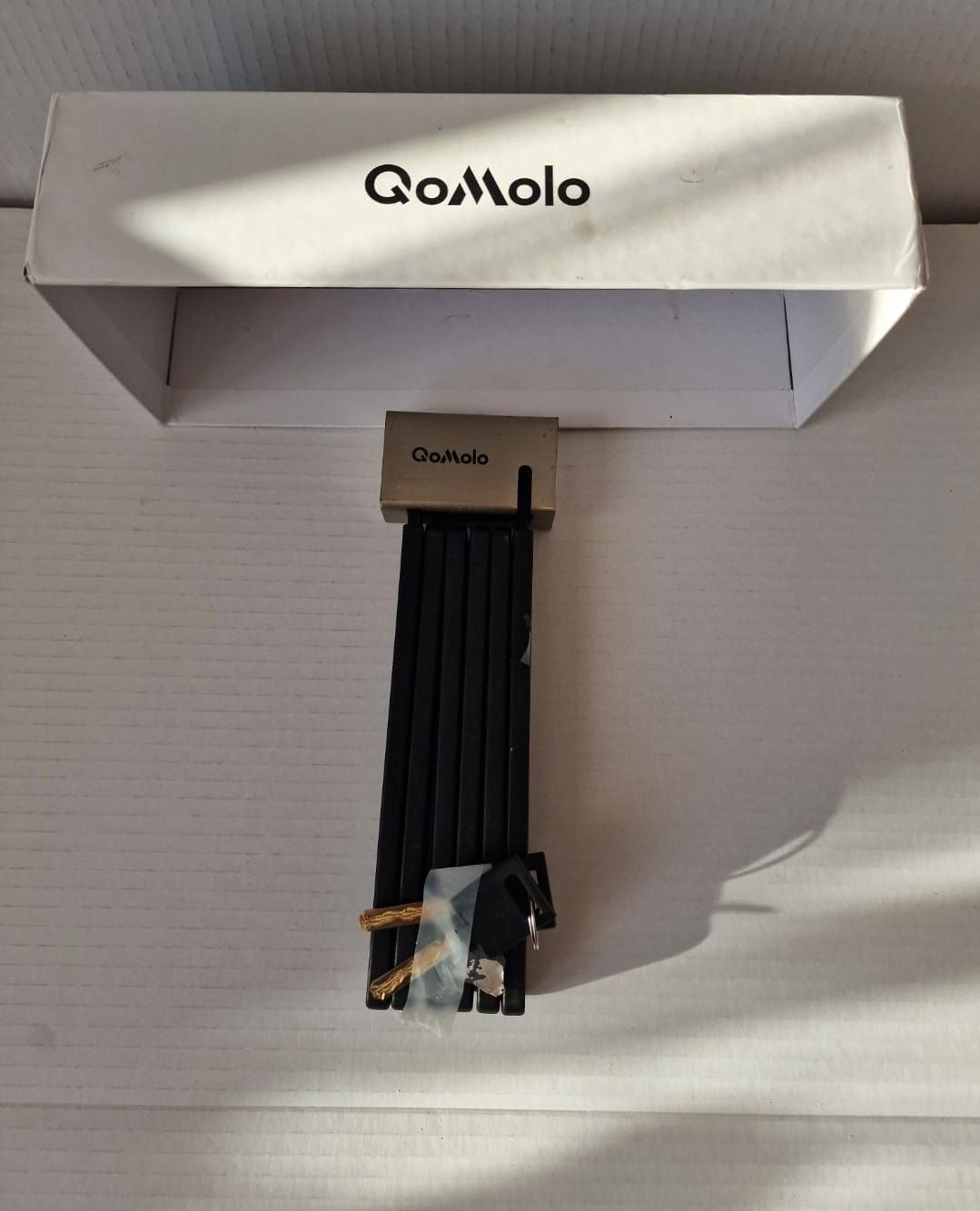 QoMolo stalowe zabezpieczenie rowerowe 80cm
