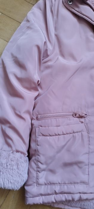 Kurtka zimowa  dla dziewczynki 134 Pepco różowa
