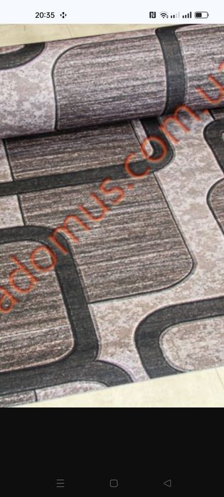 Ковровая дорожка на резиновой основе