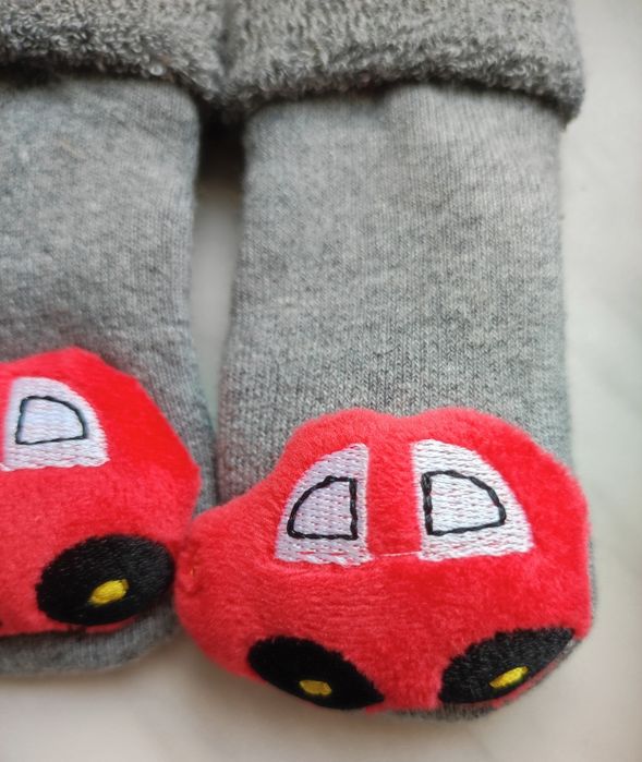 Skarpetki autka grzechotki SOXO z ABS rozm. 16-18