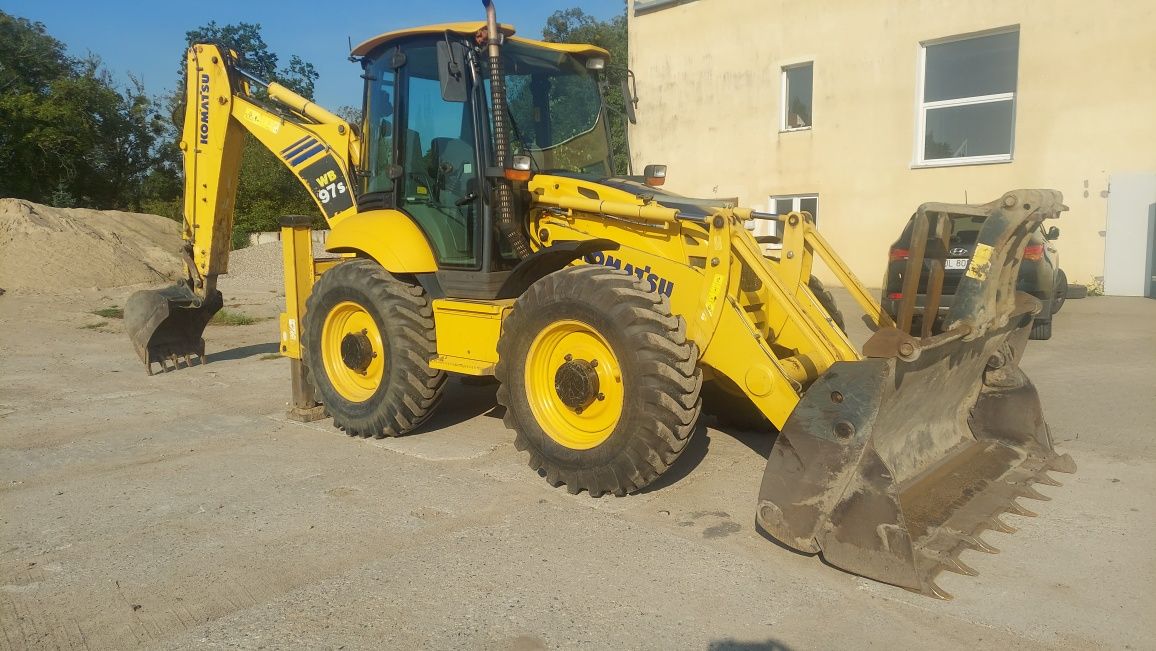 Koparko-ładowarka KOMATSU WB97S-5