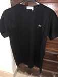 T-shirt Lacoste preta