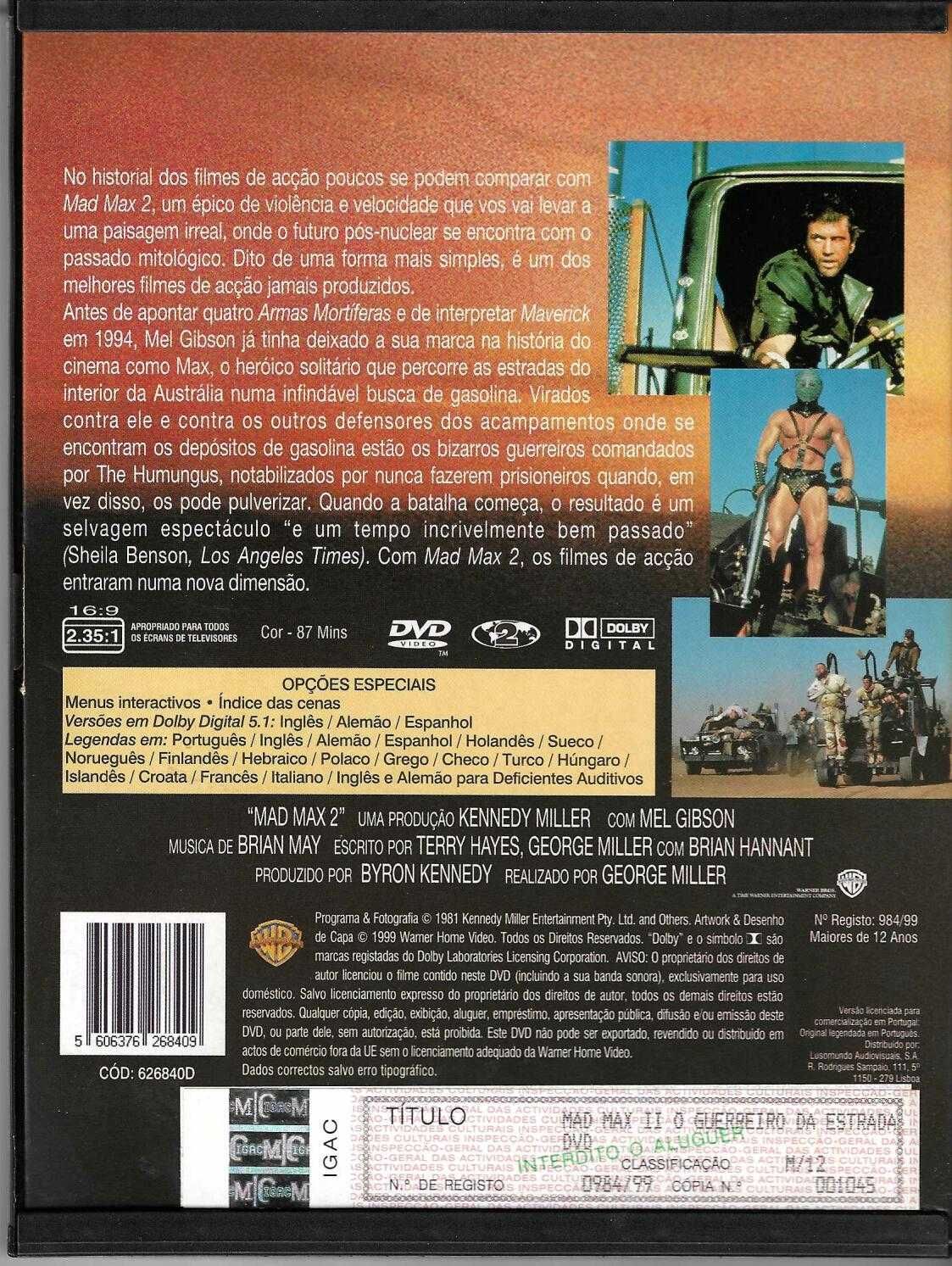 Mad Max 2: O Guerreiro da Estrada (edição caixa snapper) (1981)