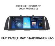 EKRAN ANDROID 13 DO BMW F10 F11 2010/2013 Snapdragon 665 8GB RAM CIC