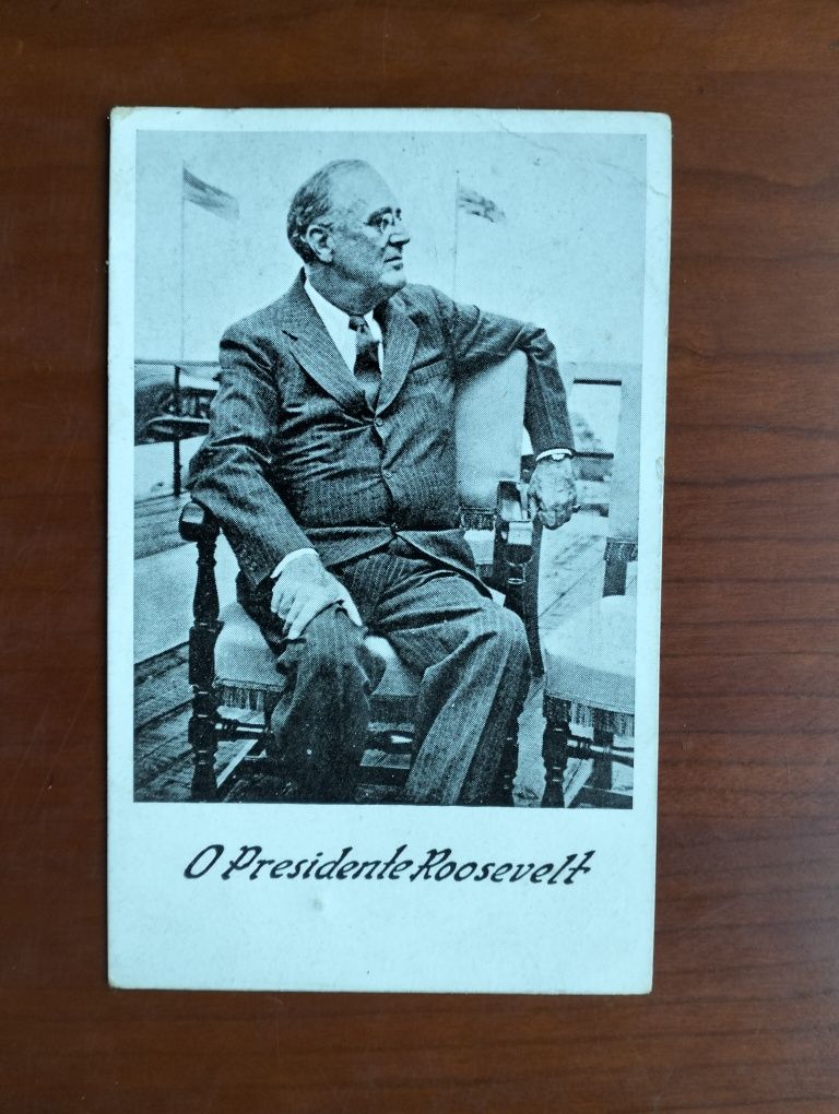 Antigo postal Presidente Roosevelt