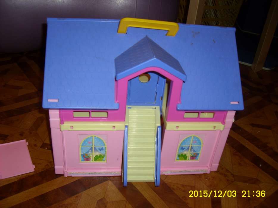 Duży/duzy dom/domek dla lalek, kucyków/pet shopów Play HOuSe