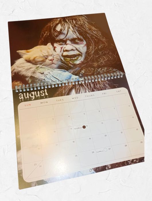 Kalendarz koty horrory