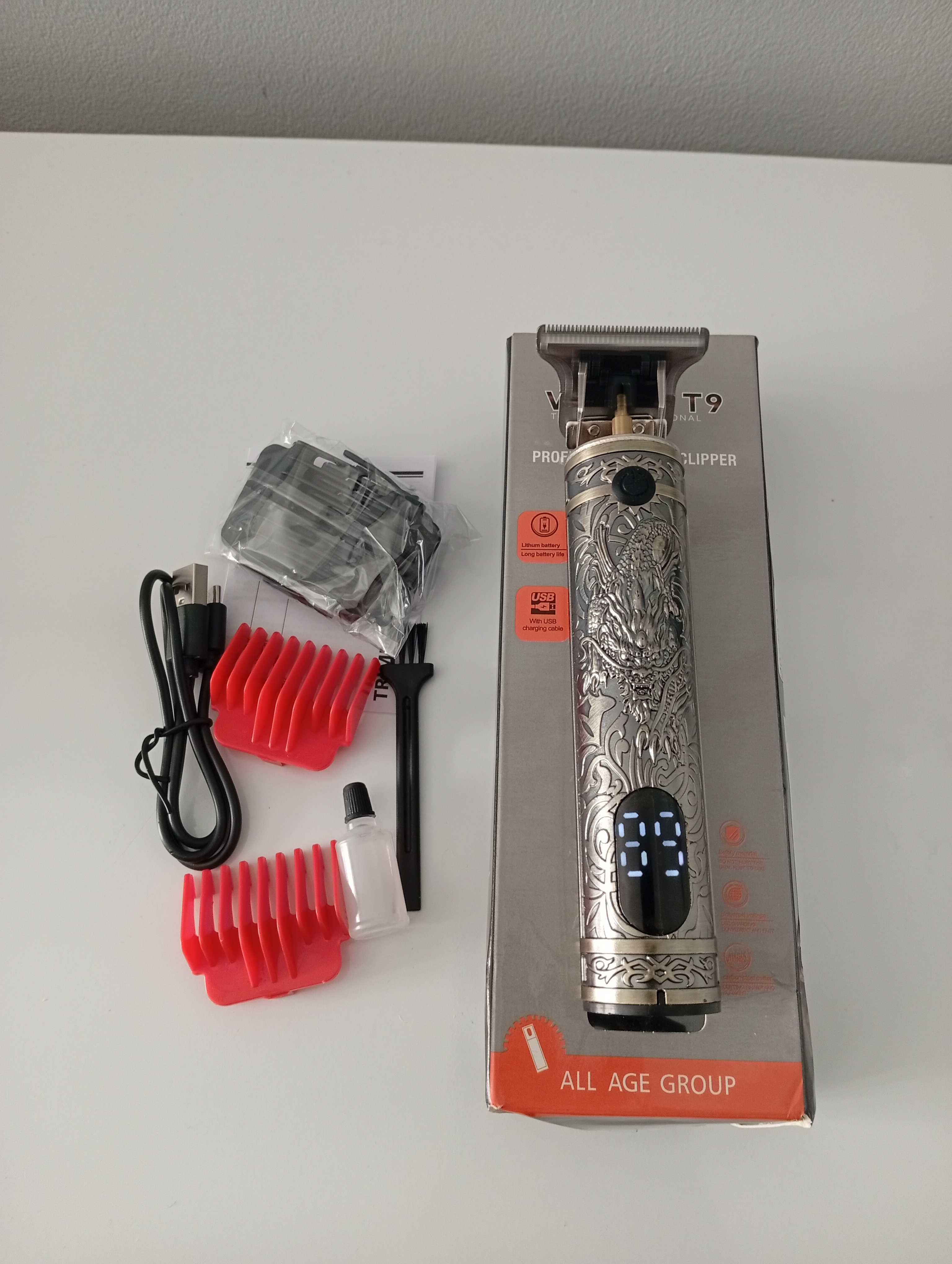 Máquina aparador de cabelo barba Novo