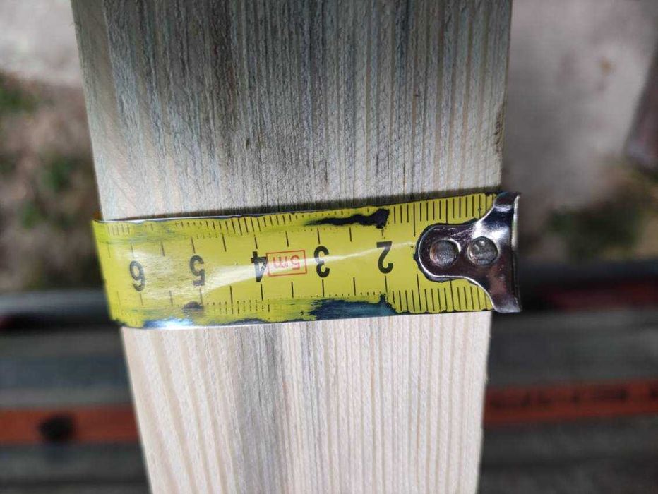 Kantówka sosnowa - heblowana 6,5 x 14,5 długości 1,40 - 1,60 m