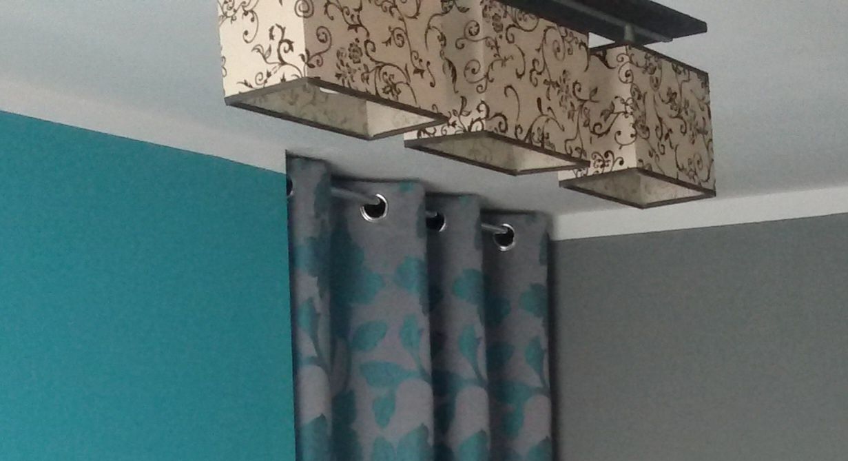 Lampa sufitowa + 2 nocne zestaw