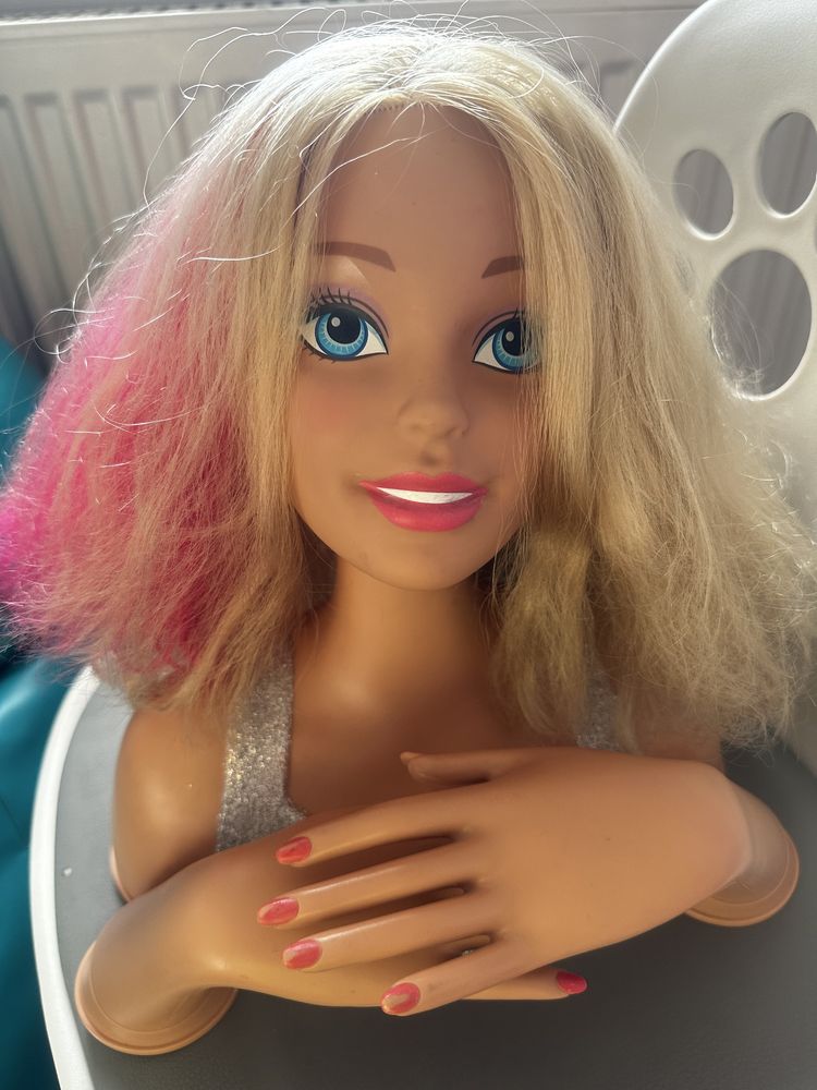 Głowa Barbie do czesania