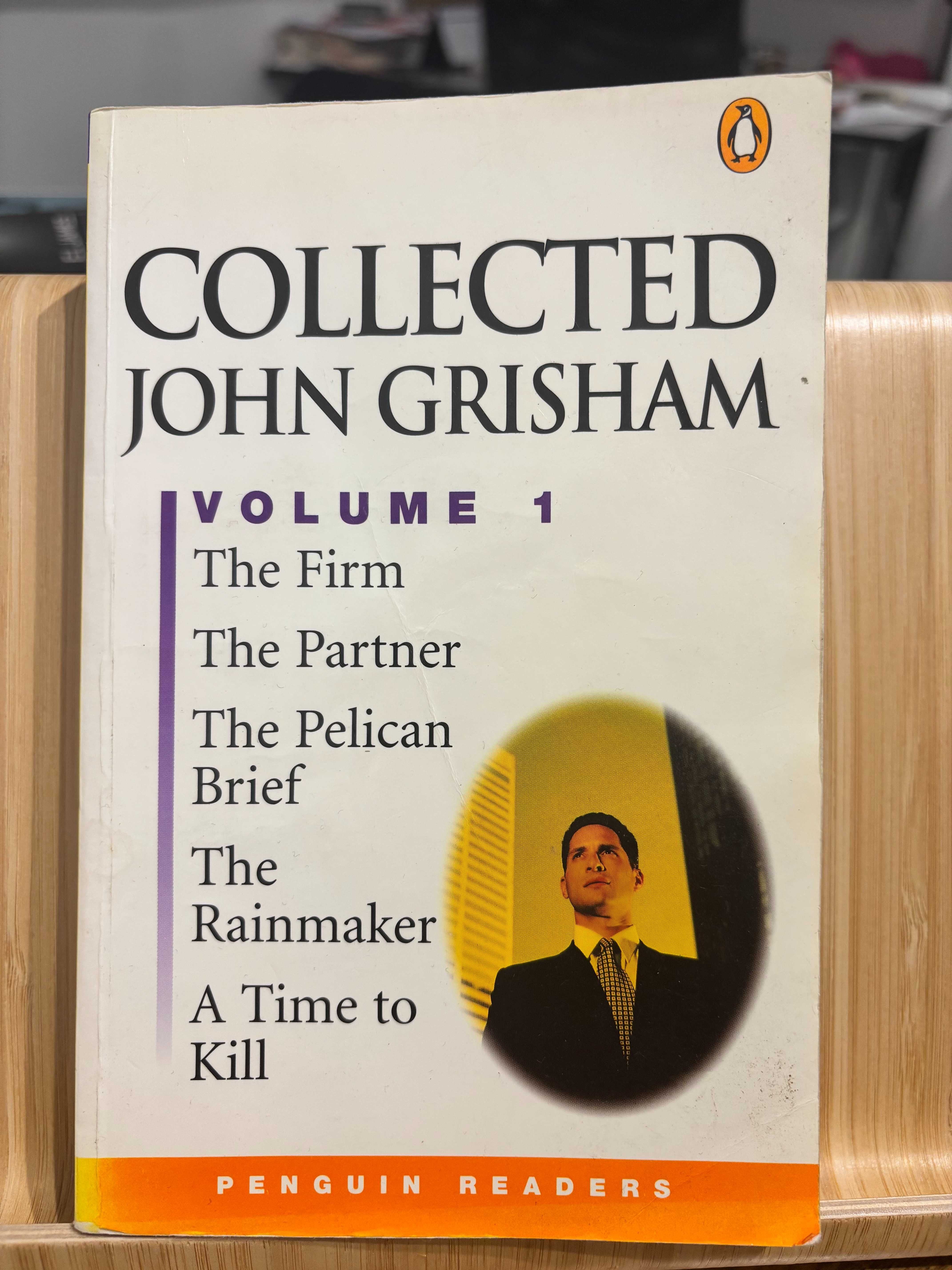 Książka "Collected John Grisham" Penguin Readers