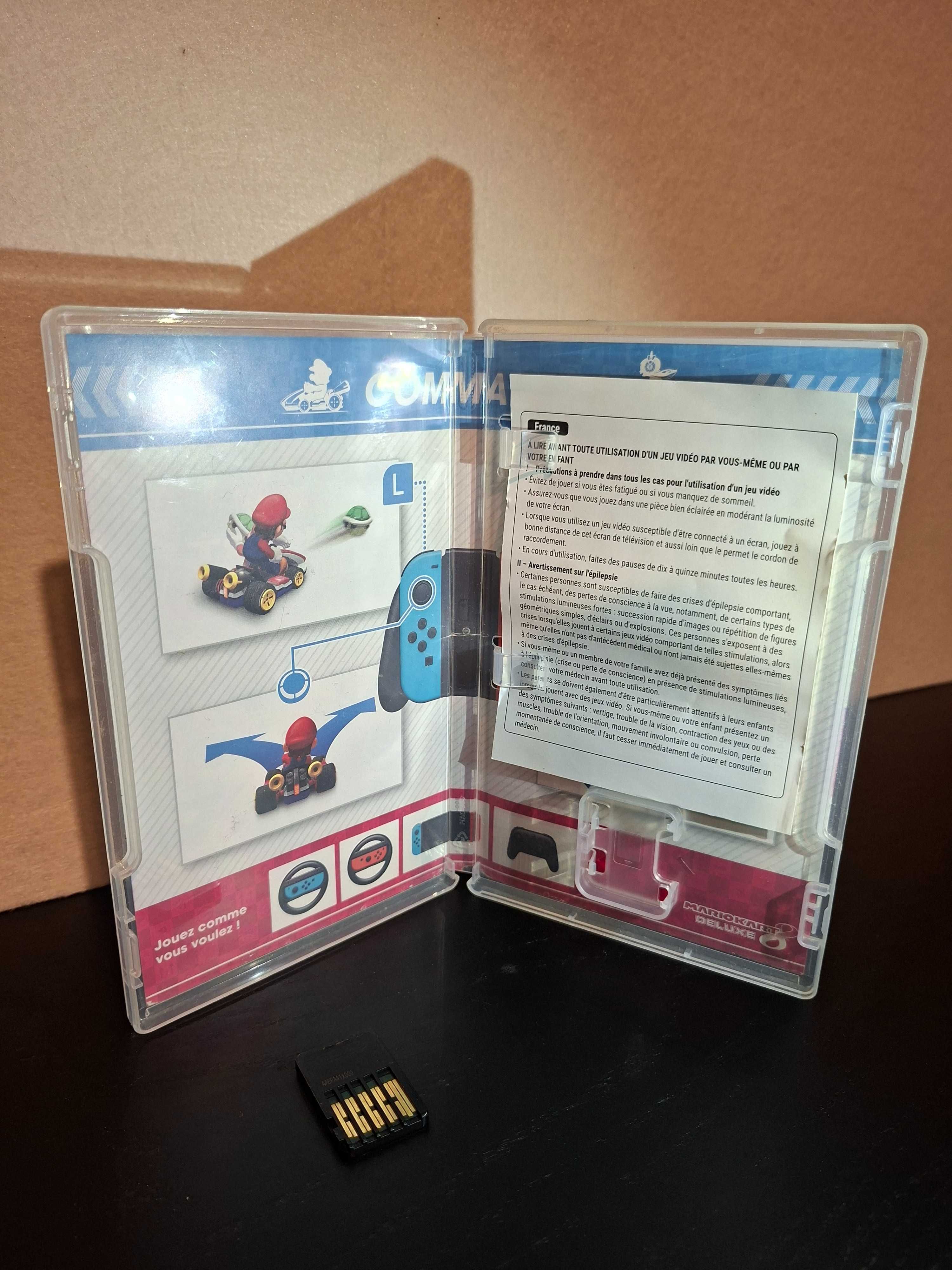 Mario Kart 8 Deluxe Nintendo Switch com caixa em bom estado geral