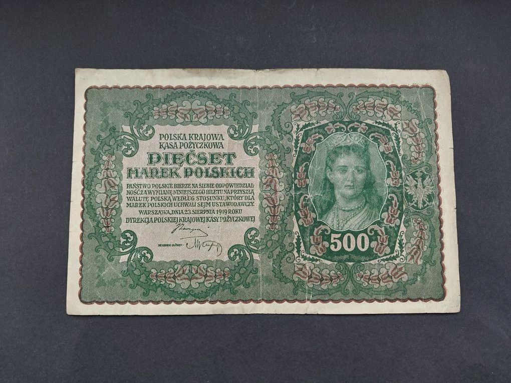 500 Marek Polskich 1919r.Jadwiga.