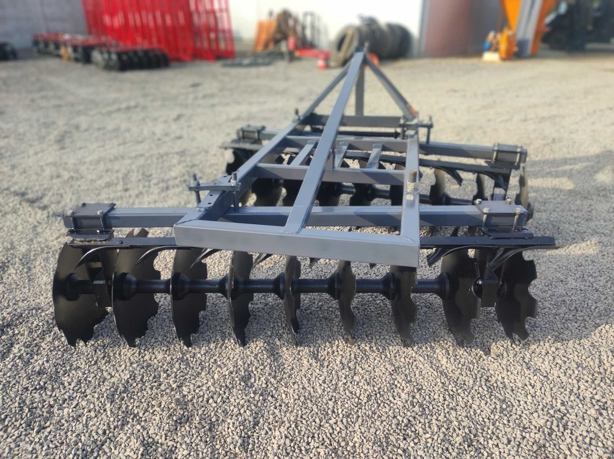 Brona talerzowa V1,4-2,7m/ 2-walcowa X -4 walcowa TALERZÓWKA STRUMYK