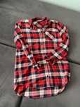 Koszula flanelowa w kratę H&M 152