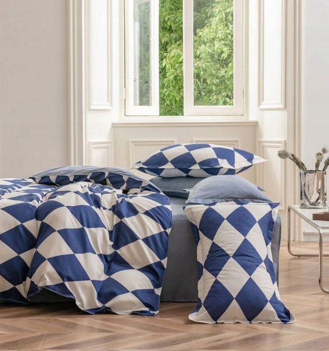 Pościel 160x200/3 części Komplet Dwustronna Mikrofibra Joana