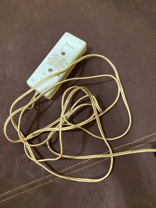 Удлинитель СССР 5 м 3 розетки в рабочем состоянии