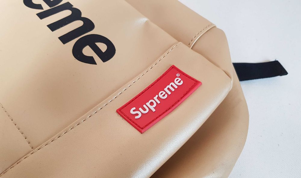 Рюкзак Supreme дитячий, колір золотий! Модний