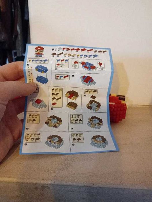 Mario em lego / blocos