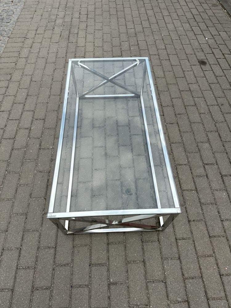 Stolik kawowy szkło Styl Glamour