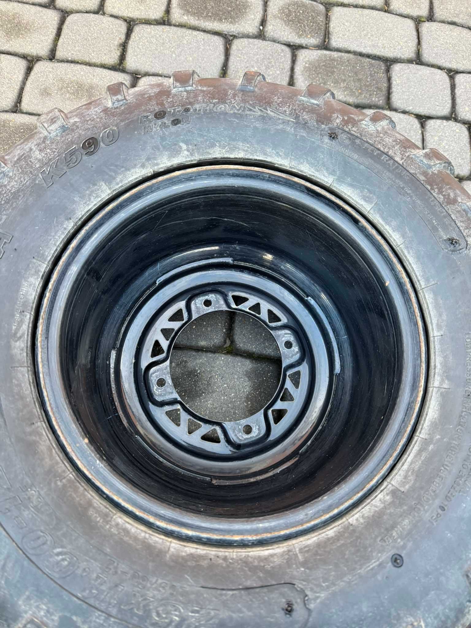 komplet kol kola kolo felga felgi 12 cal cali Polaris Sportsman