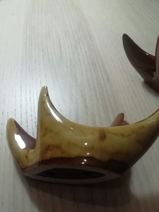 Ceramika mirostowice - serwetnik rogi maly