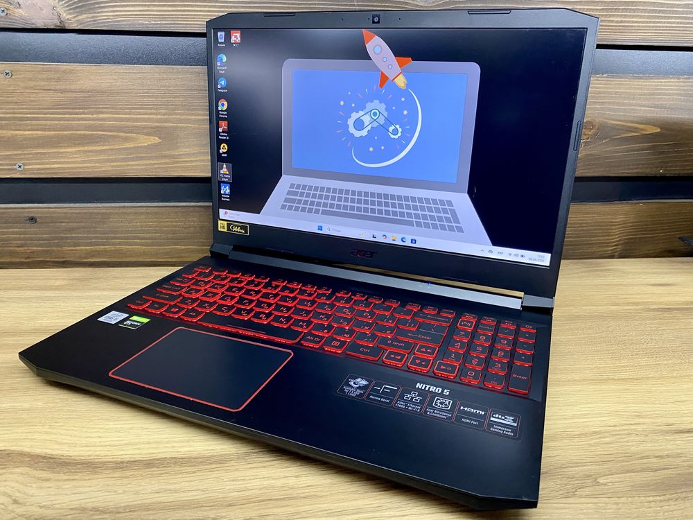 Acer Nitro GTX 1650 15,6"FHD IPS i5-10300H/16GB DDR4/512 Gb M2/2%