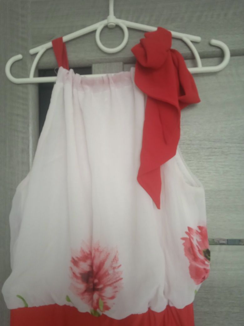 Плаття 44-46, L, літнє плаття, шифонове сукня