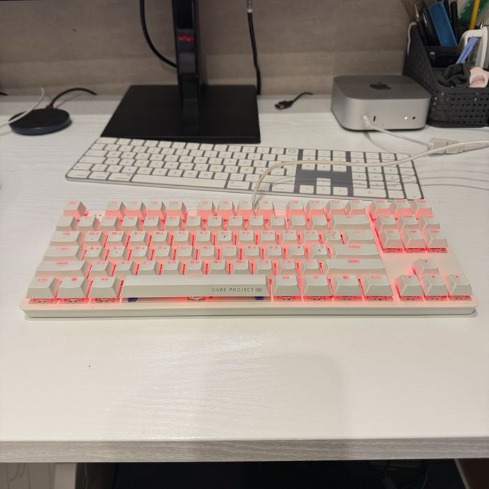 Механическая клавиатура Dark Project one KD87A Голубые свитчи