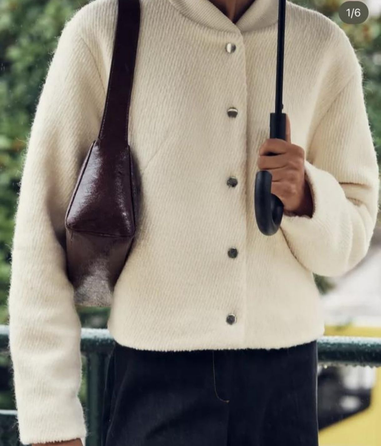 Куртка бомпер Zara р.М
