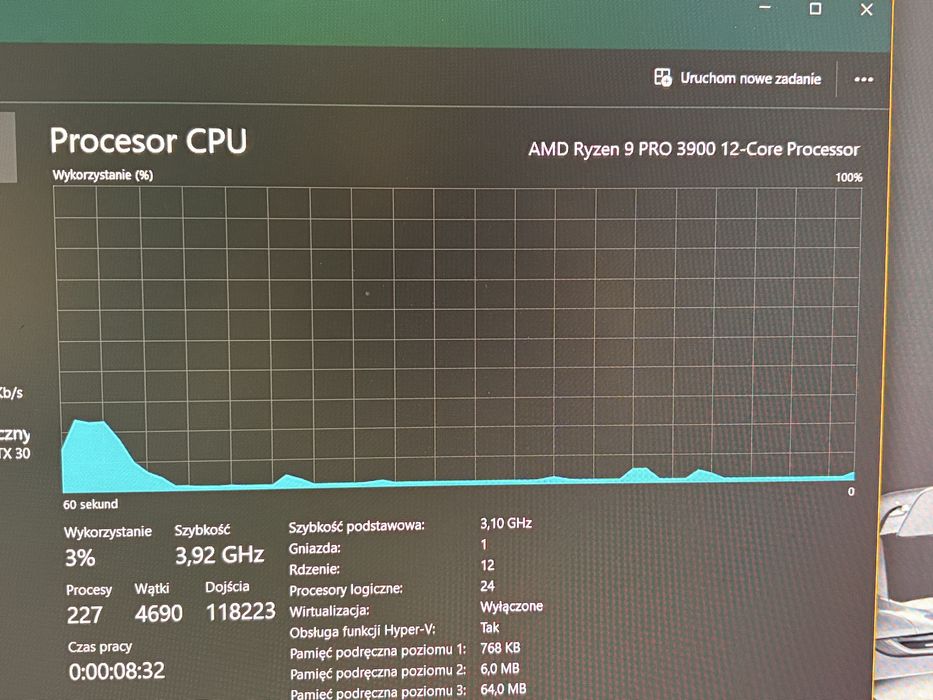 Komputer Gamingowy zestaw / Monitor / Klawiatura / Myszka / Głośniki