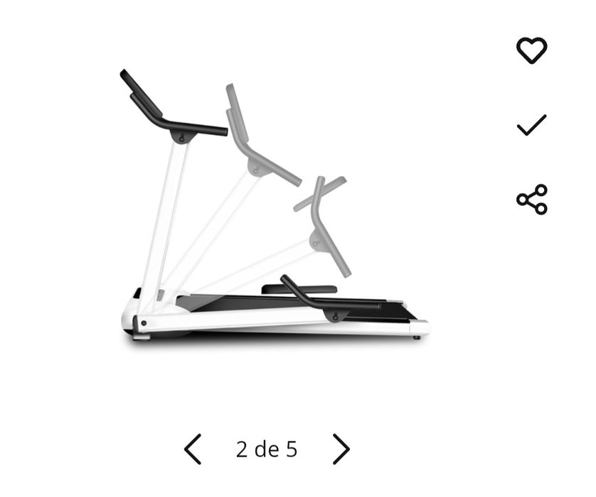 Passadeira elétrica de corrida