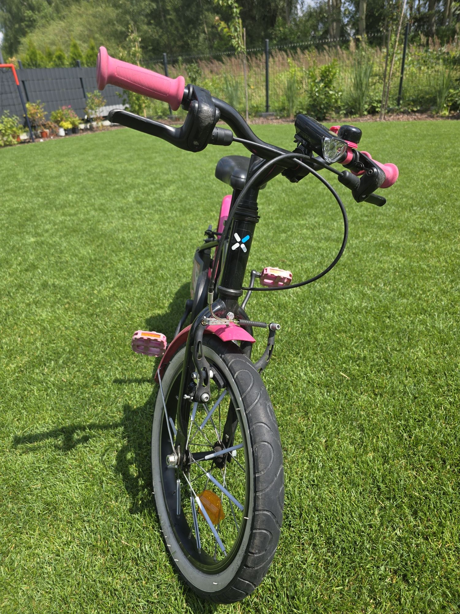 BTWIN Rowerek dziecięcy Spy Hero Girl 500 16 cali dla dziewczynki