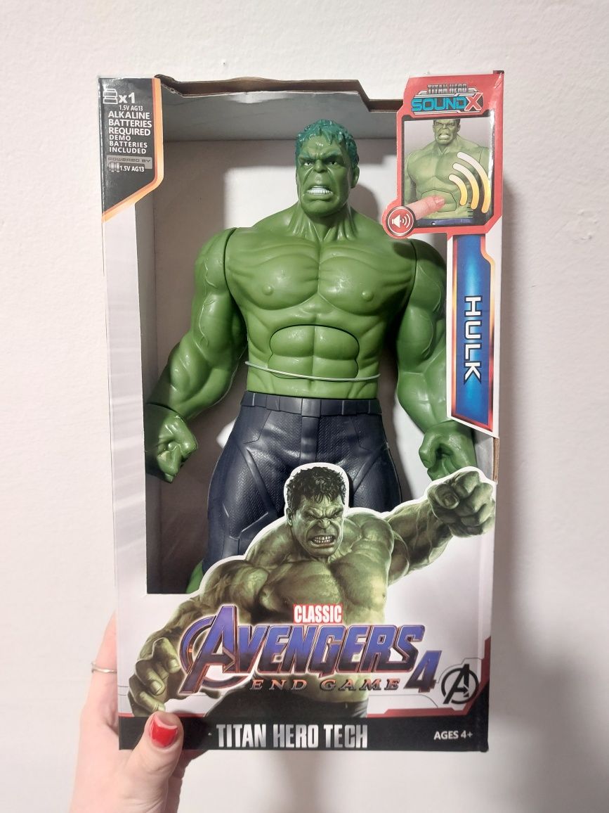 Nowa duża figurka Avengers Hulk zielony 30 cm