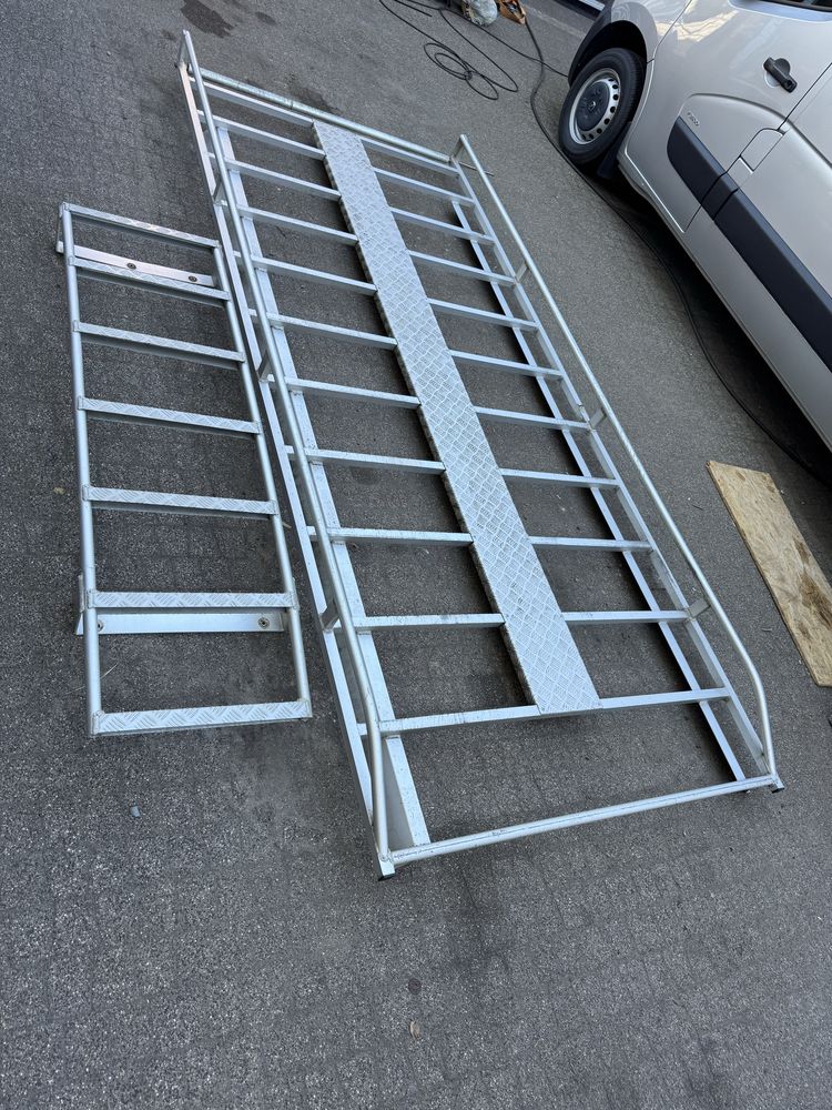 Bagażnik dachowy Aluminiowy Sprinter Crafter L2H2