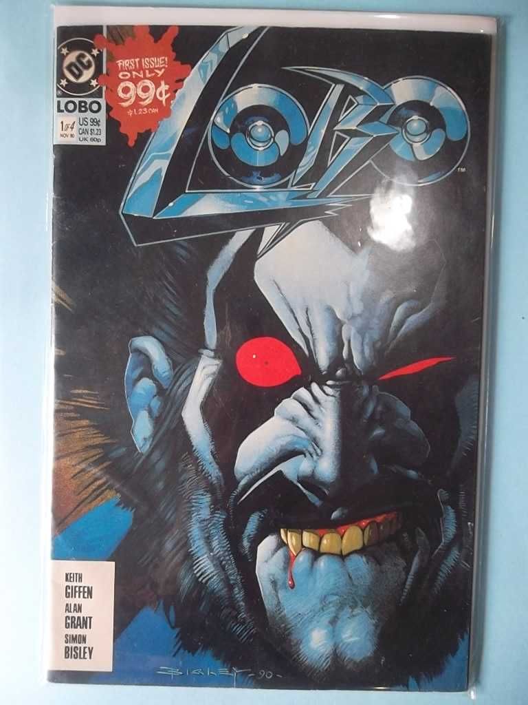 LOBO - Keith Giffen, Alan Grant, Simon Bisley - 4 comics DC