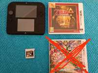 Nintendo 2DS + 2Gry | Zelda, Luigi